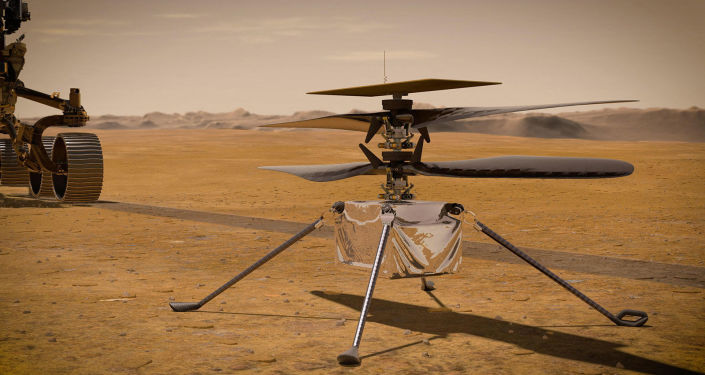 Foto: Ingenio de helicópteros de Marte Completa con éxito el noveno vuelo más desafiante - NASA